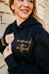 Black Mermaid Pullover Hoodie